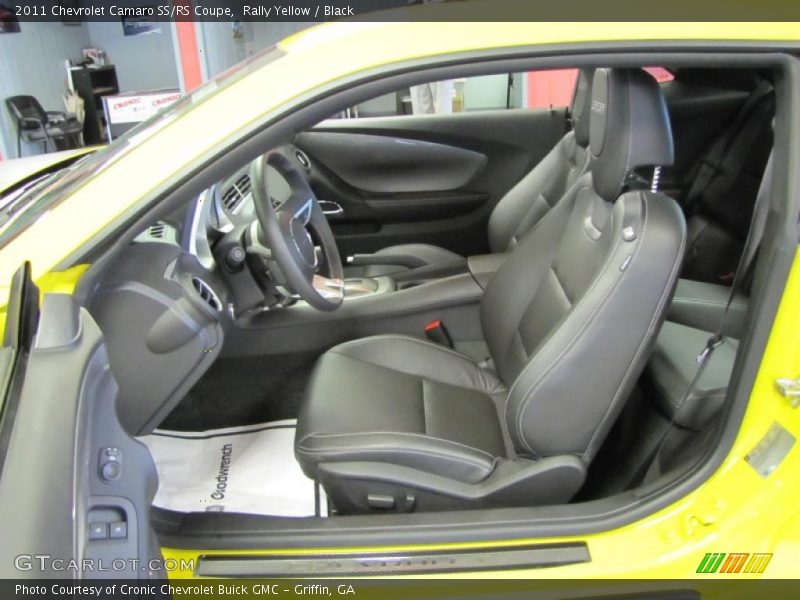 Rally Yellow / Black 2011 Chevrolet Camaro SS/RS Coupe