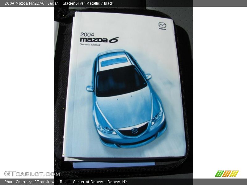 Glacier Silver Metallic / Black 2004 Mazda MAZDA6 i Sedan