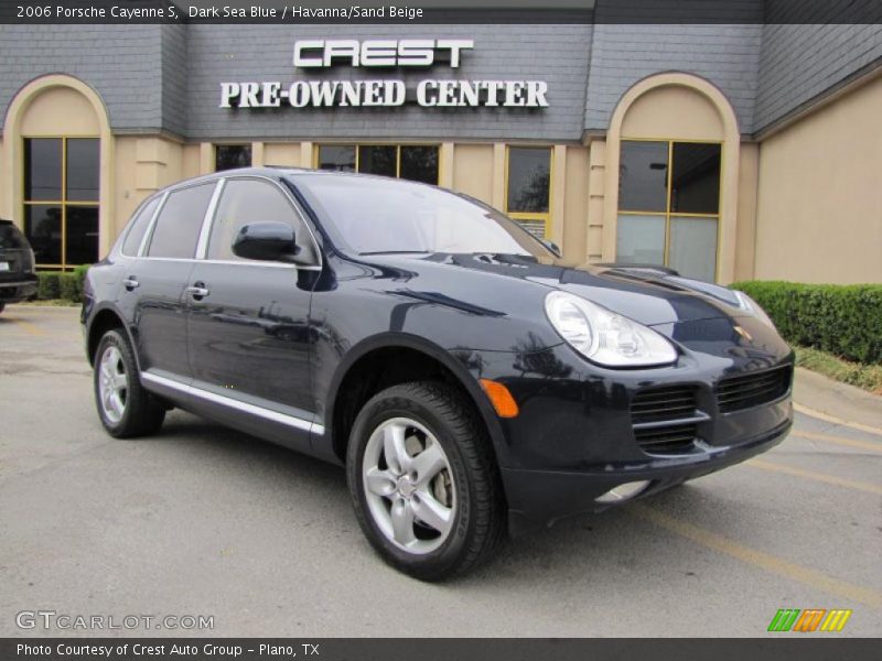 Dark Sea Blue / Havanna/Sand Beige 2006 Porsche Cayenne S