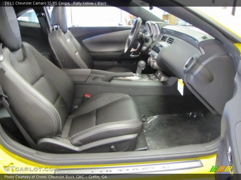 Rally Yellow / Black 2011 Chevrolet Camaro SS/RS Coupe