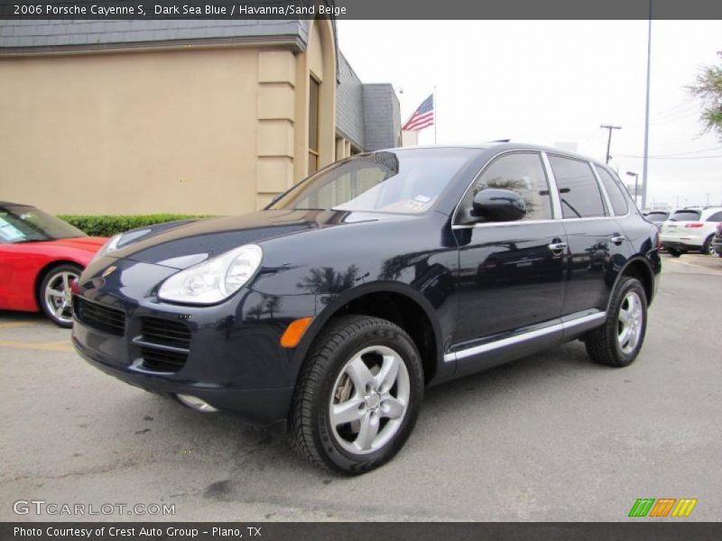 Dark Sea Blue / Havanna/Sand Beige 2006 Porsche Cayenne S