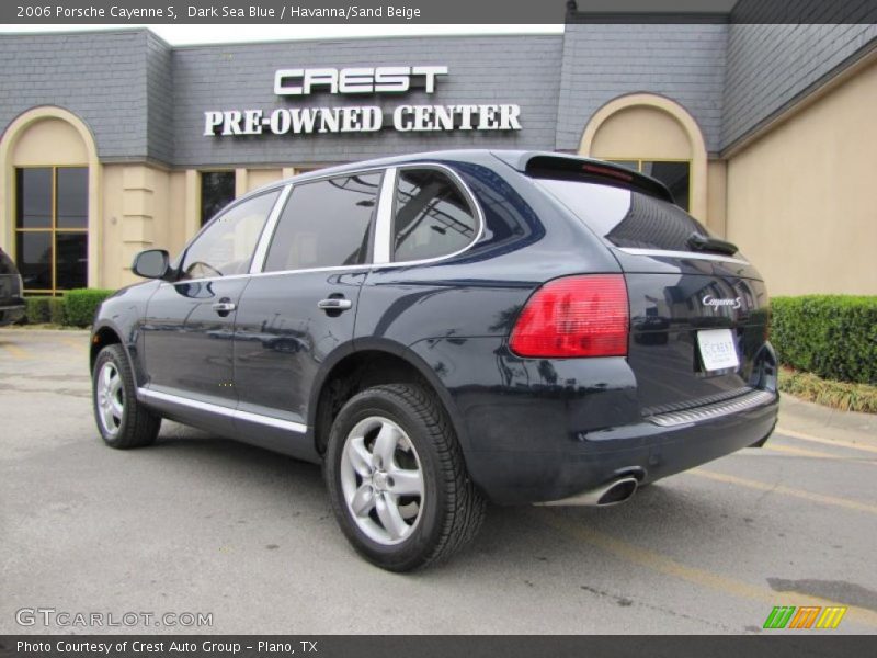 Dark Sea Blue / Havanna/Sand Beige 2006 Porsche Cayenne S