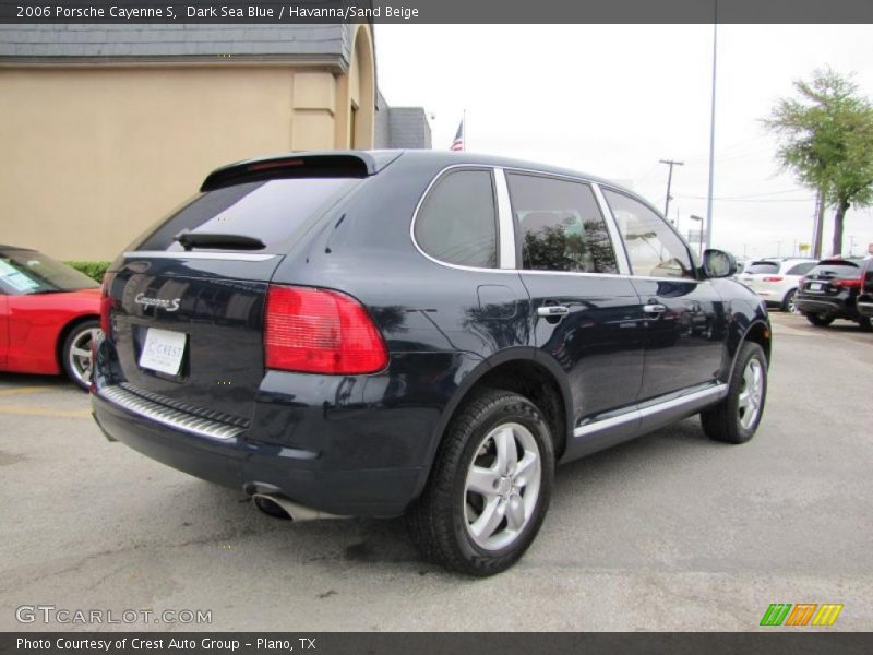Dark Sea Blue / Havanna/Sand Beige 2006 Porsche Cayenne S