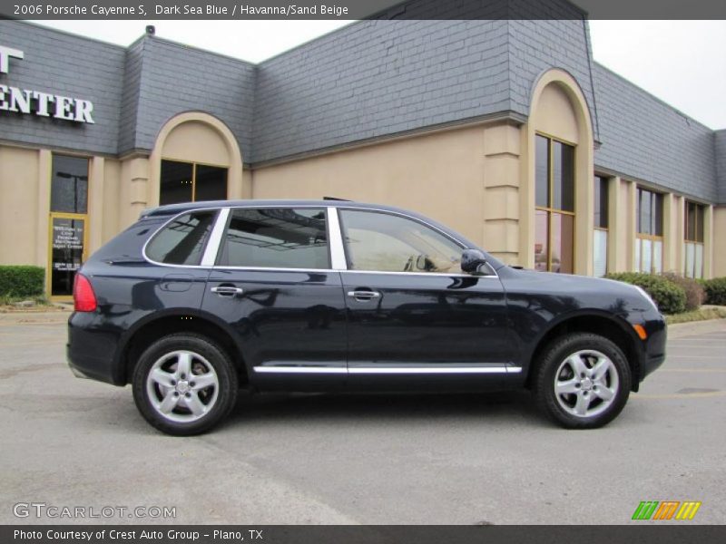 Dark Sea Blue / Havanna/Sand Beige 2006 Porsche Cayenne S