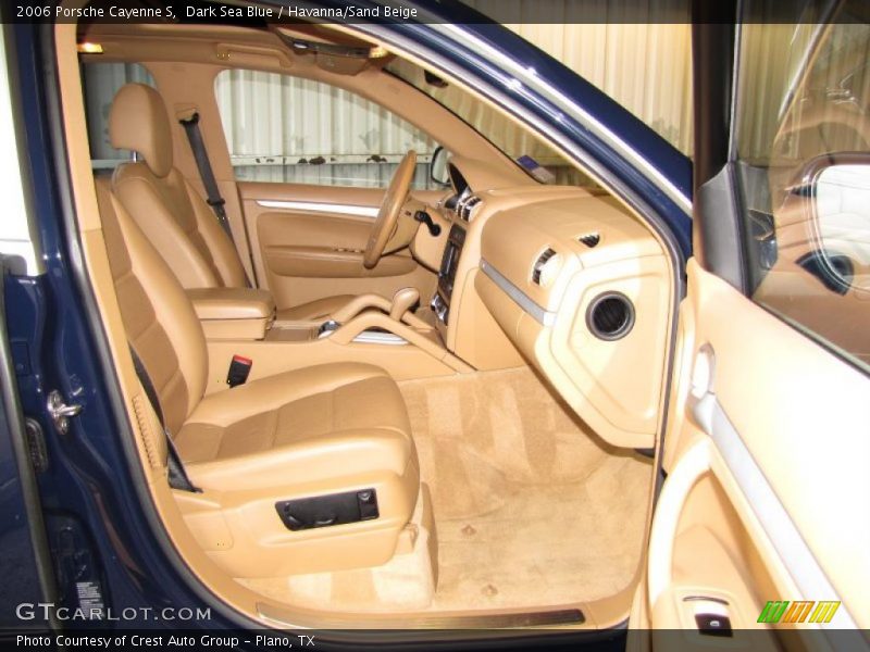 Dark Sea Blue / Havanna/Sand Beige 2006 Porsche Cayenne S