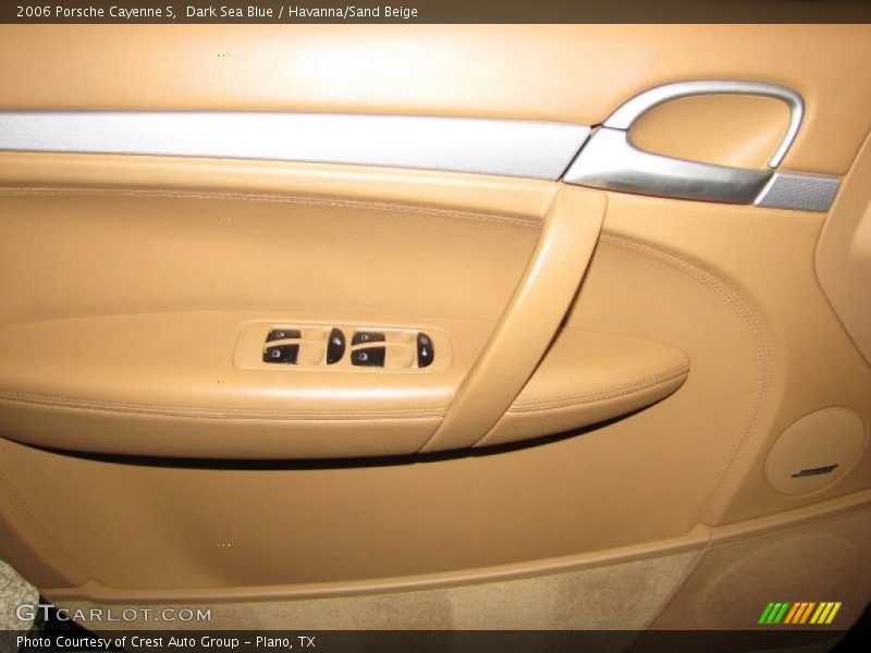 Dark Sea Blue / Havanna/Sand Beige 2006 Porsche Cayenne S