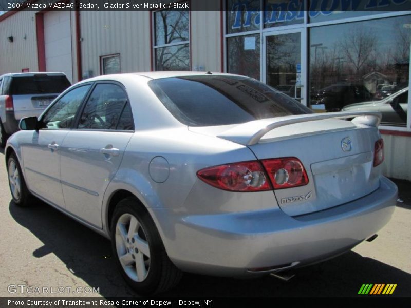 Glacier Silver Metallic / Black 2004 Mazda MAZDA6 i Sedan