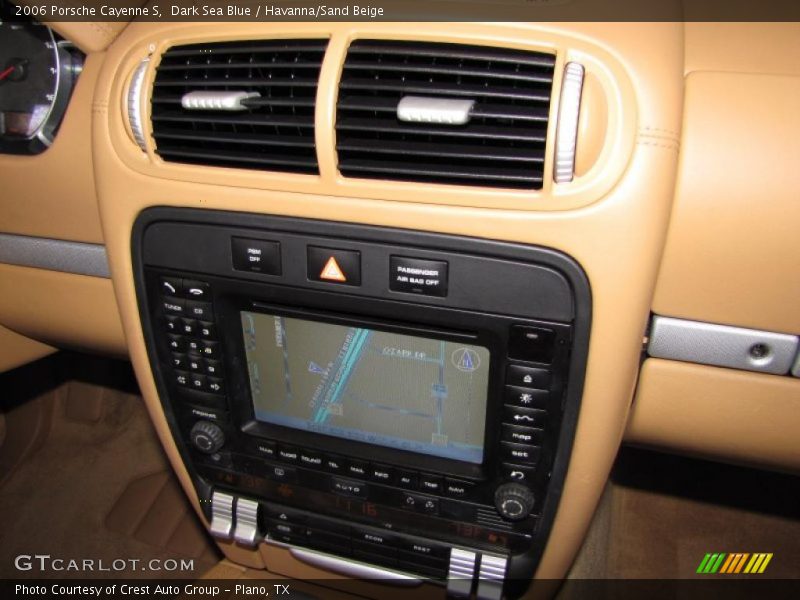 Dark Sea Blue / Havanna/Sand Beige 2006 Porsche Cayenne S