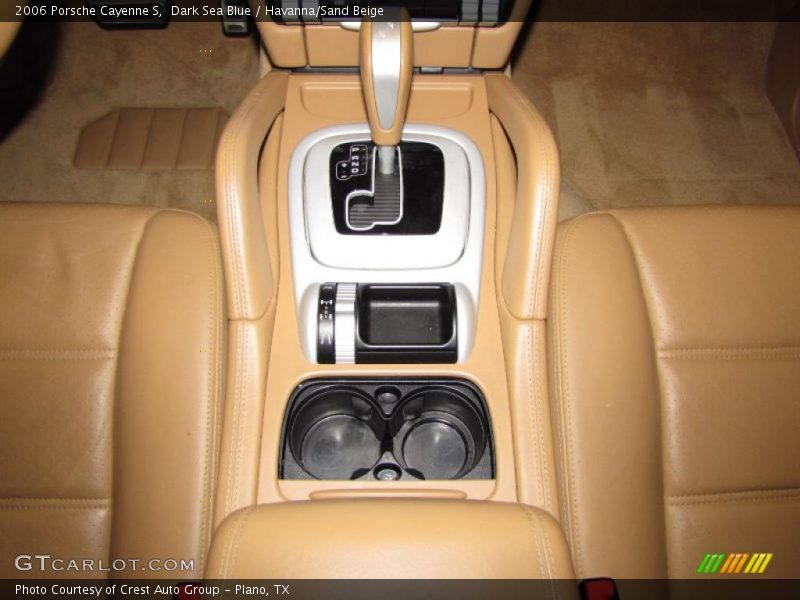 Dark Sea Blue / Havanna/Sand Beige 2006 Porsche Cayenne S