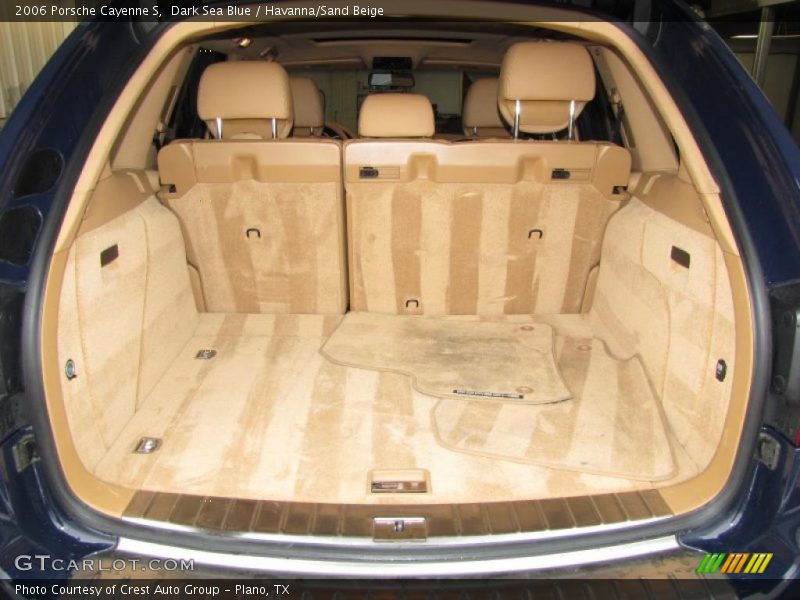 Dark Sea Blue / Havanna/Sand Beige 2006 Porsche Cayenne S