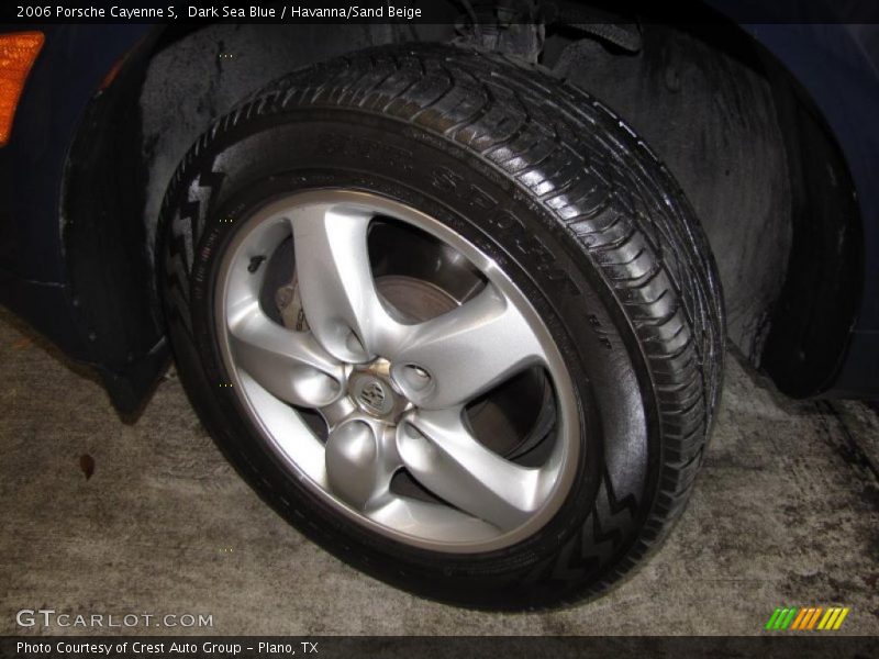 Dark Sea Blue / Havanna/Sand Beige 2006 Porsche Cayenne S
