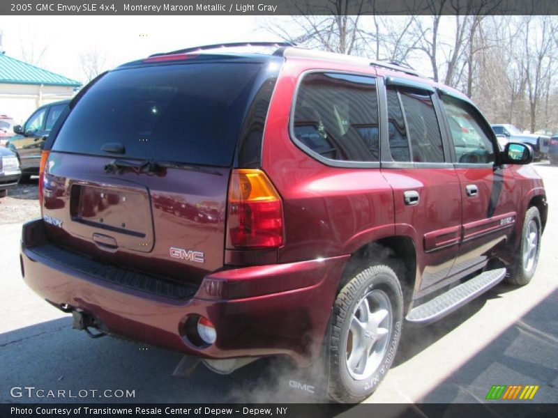 Monterey Maroon Metallic / Light Gray 2005 GMC Envoy SLE 4x4