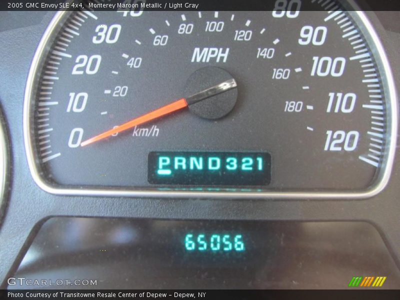 Monterey Maroon Metallic / Light Gray 2005 GMC Envoy SLE 4x4