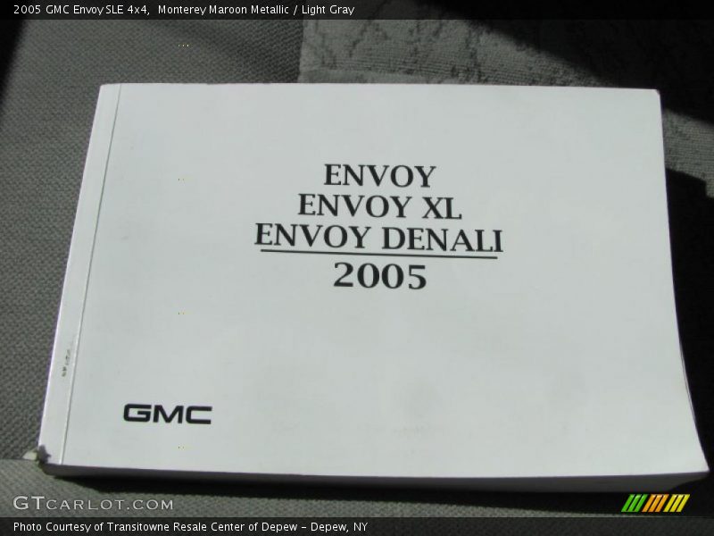 Monterey Maroon Metallic / Light Gray 2005 GMC Envoy SLE 4x4
