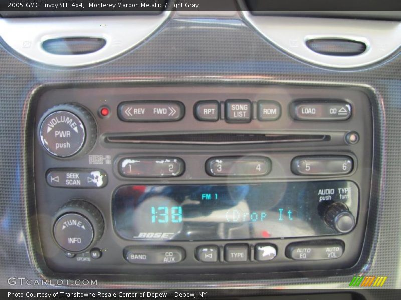 Monterey Maroon Metallic / Light Gray 2005 GMC Envoy SLE 4x4