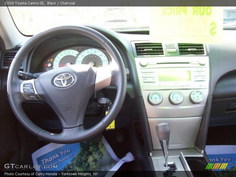 Black / Charcoal 2009 Toyota Camry SE
