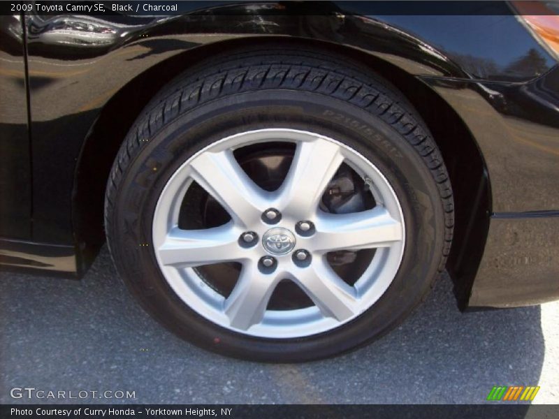 Black / Charcoal 2009 Toyota Camry SE