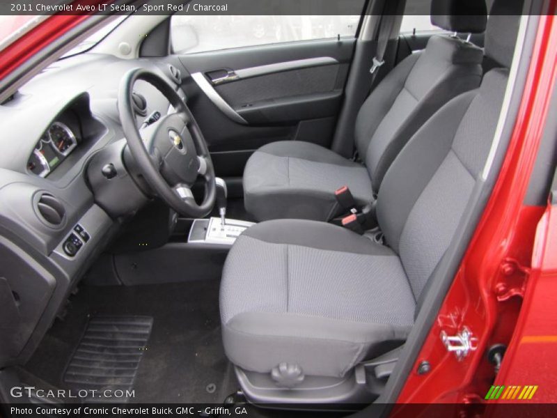 Sport Red / Charcoal 2011 Chevrolet Aveo LT Sedan