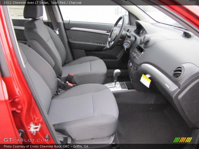 Sport Red / Charcoal 2011 Chevrolet Aveo LT Sedan