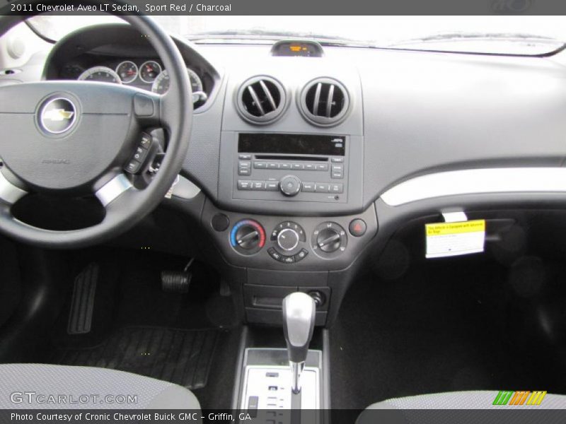 Sport Red / Charcoal 2011 Chevrolet Aveo LT Sedan
