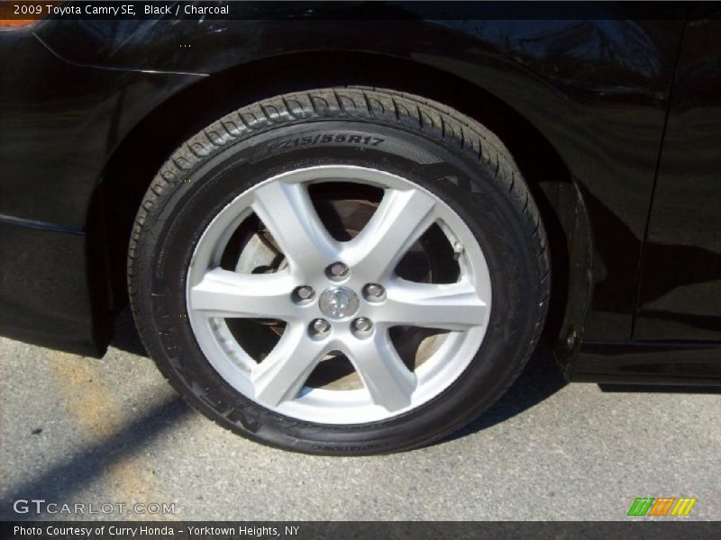 Black / Charcoal 2009 Toyota Camry SE