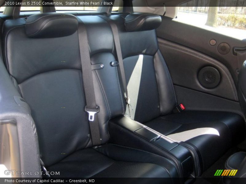Starfire White Pearl / Black 2010 Lexus IS 250C Convertible