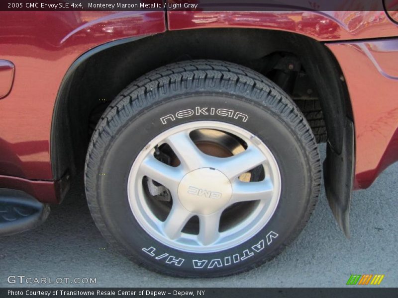 Monterey Maroon Metallic / Light Gray 2005 GMC Envoy SLE 4x4