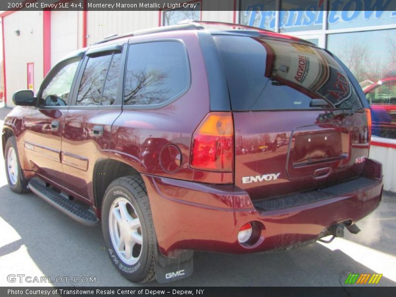 Monterey Maroon Metallic / Light Gray 2005 GMC Envoy SLE 4x4