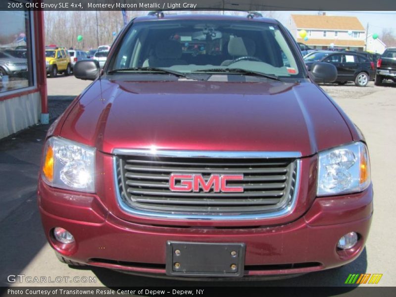 Monterey Maroon Metallic / Light Gray 2005 GMC Envoy SLE 4x4