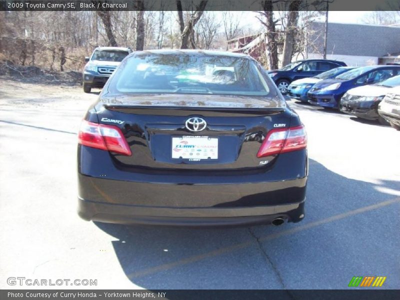 Black / Charcoal 2009 Toyota Camry SE