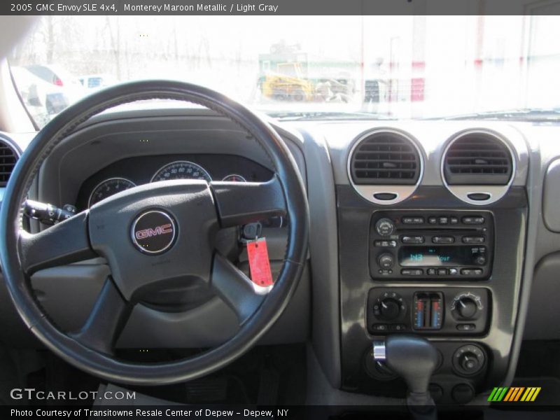 Monterey Maroon Metallic / Light Gray 2005 GMC Envoy SLE 4x4