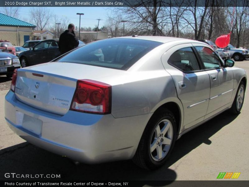 Bright Silver Metallic / Dark Slate Gray 2010 Dodge Charger SXT