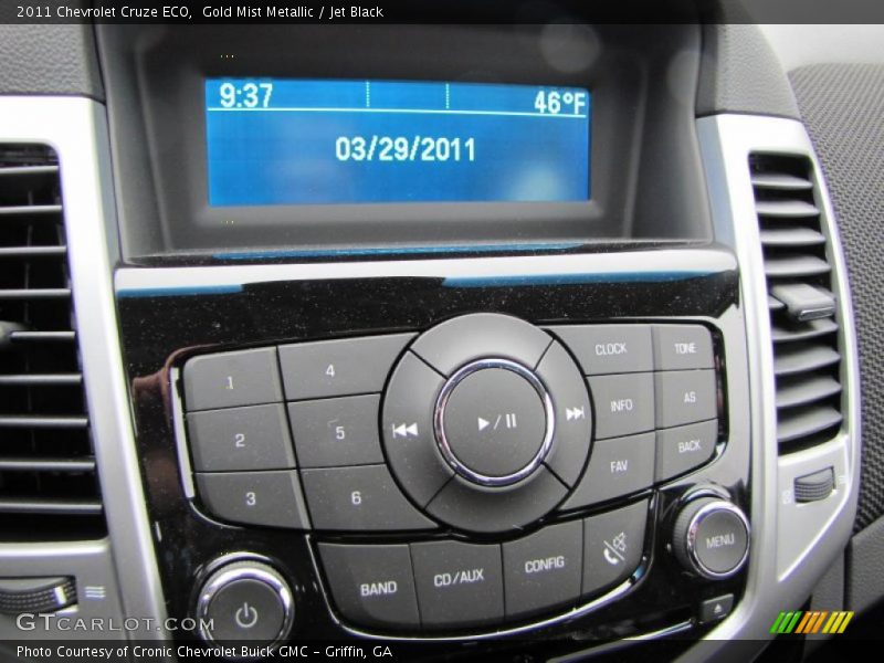 Controls of 2011 Cruze ECO