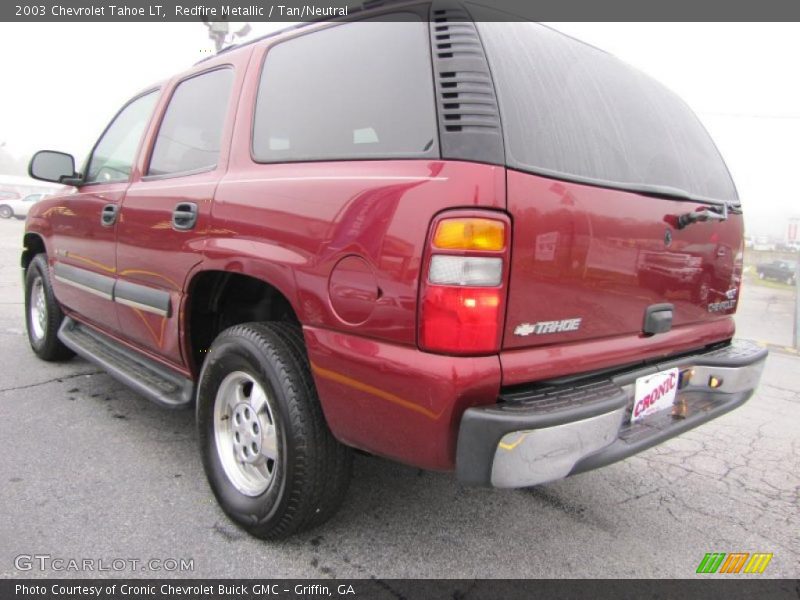 Redfire Metallic / Tan/Neutral 2003 Chevrolet Tahoe LT