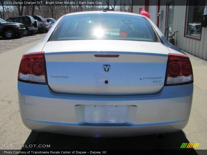 Bright Silver Metallic / Dark Slate Gray 2010 Dodge Charger SXT