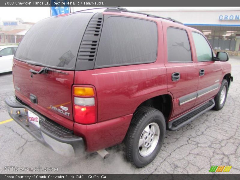 Redfire Metallic / Tan/Neutral 2003 Chevrolet Tahoe LT