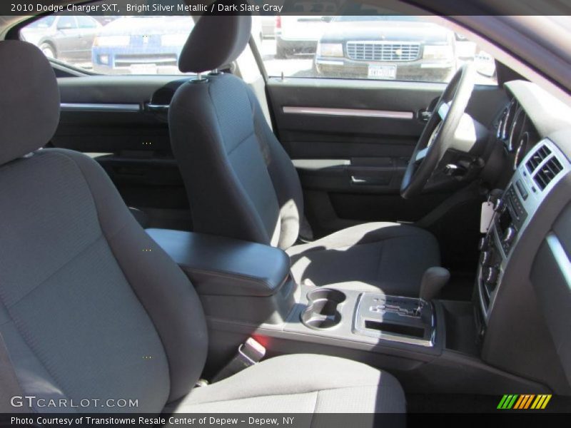 Bright Silver Metallic / Dark Slate Gray 2010 Dodge Charger SXT