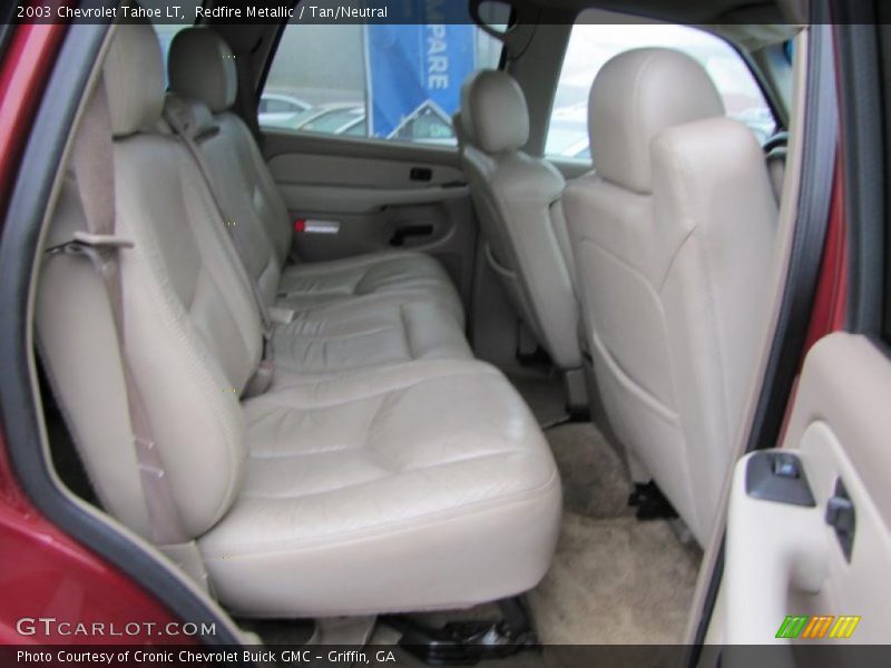 Redfire Metallic / Tan/Neutral 2003 Chevrolet Tahoe LT