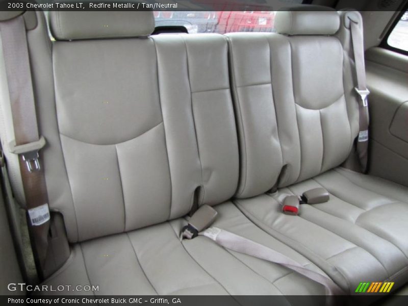 Redfire Metallic / Tan/Neutral 2003 Chevrolet Tahoe LT