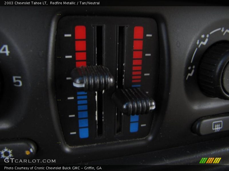 Redfire Metallic / Tan/Neutral 2003 Chevrolet Tahoe LT