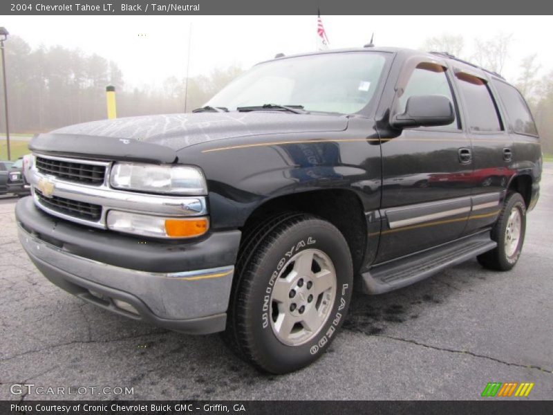 Black / Tan/Neutral 2004 Chevrolet Tahoe LT