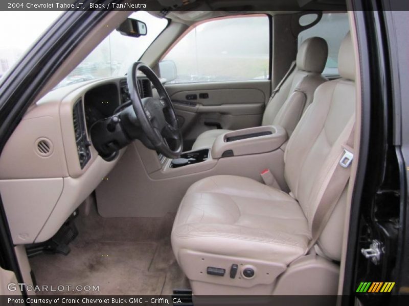 Black / Tan/Neutral 2004 Chevrolet Tahoe LT