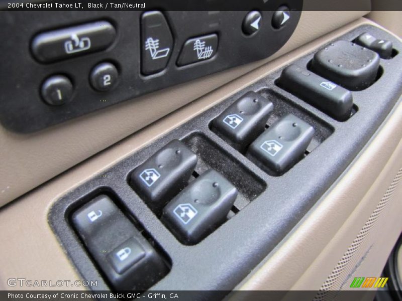 Black / Tan/Neutral 2004 Chevrolet Tahoe LT