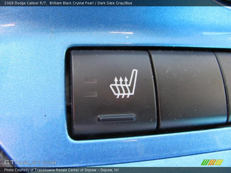 Brilliant Black Crystal Pearl / Dark Slate Gray/Blue 2009 Dodge Caliber R/T