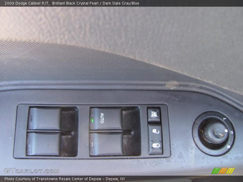 Brilliant Black Crystal Pearl / Dark Slate Gray/Blue 2009 Dodge Caliber R/T