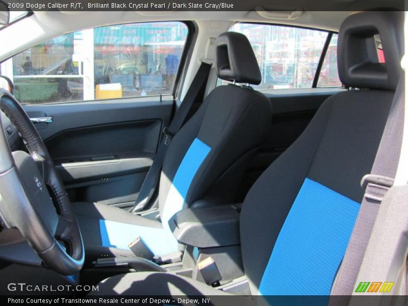 Brilliant Black Crystal Pearl / Dark Slate Gray/Blue 2009 Dodge Caliber R/T