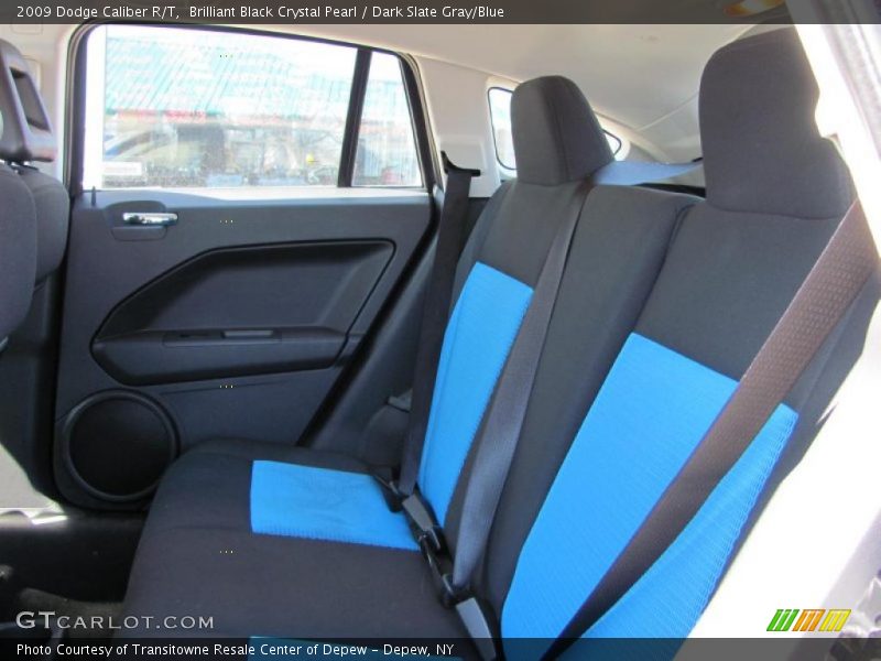 Brilliant Black Crystal Pearl / Dark Slate Gray/Blue 2009 Dodge Caliber R/T