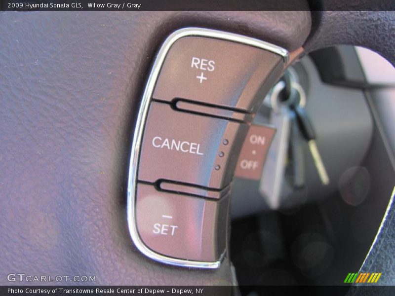 Willow Gray / Gray 2009 Hyundai Sonata GLS
