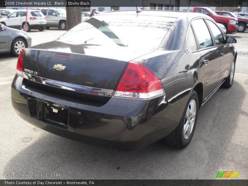Black / Ebony Black 2008 Chevrolet Impala LS