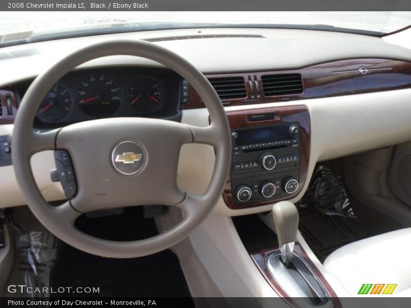 Black / Ebony Black 2008 Chevrolet Impala LS
